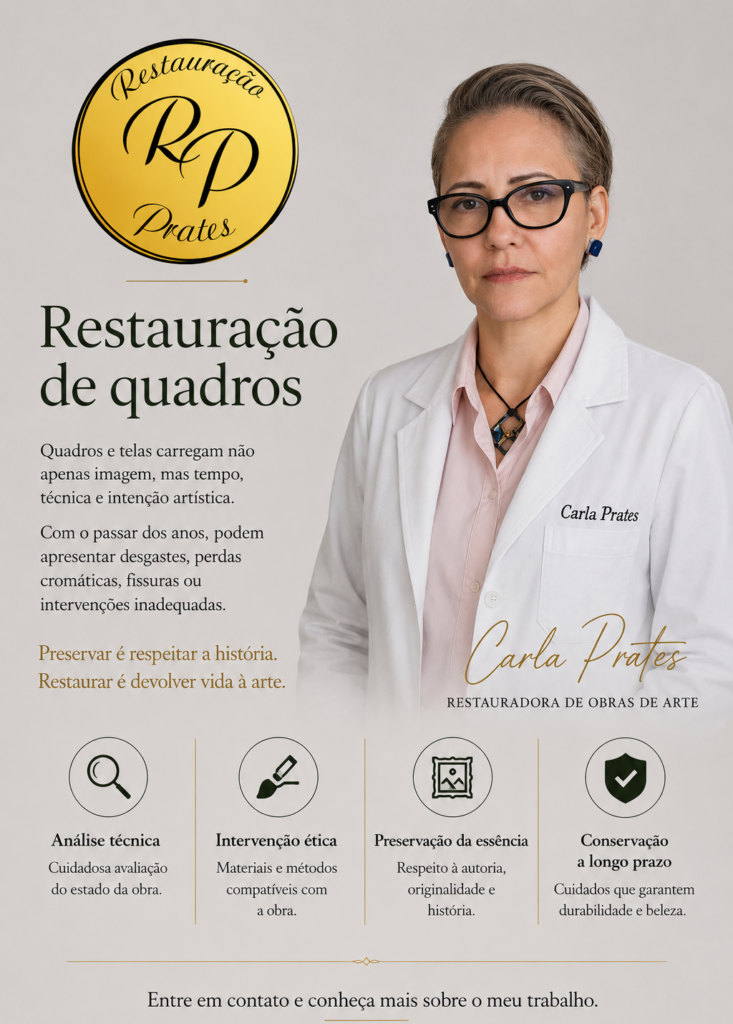 Restauração de quadros telas e molduras Restauração de quadros telas e molduras
