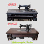 Restauração de maquina pfaff antiga
