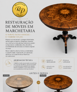 móveis em marchetaria